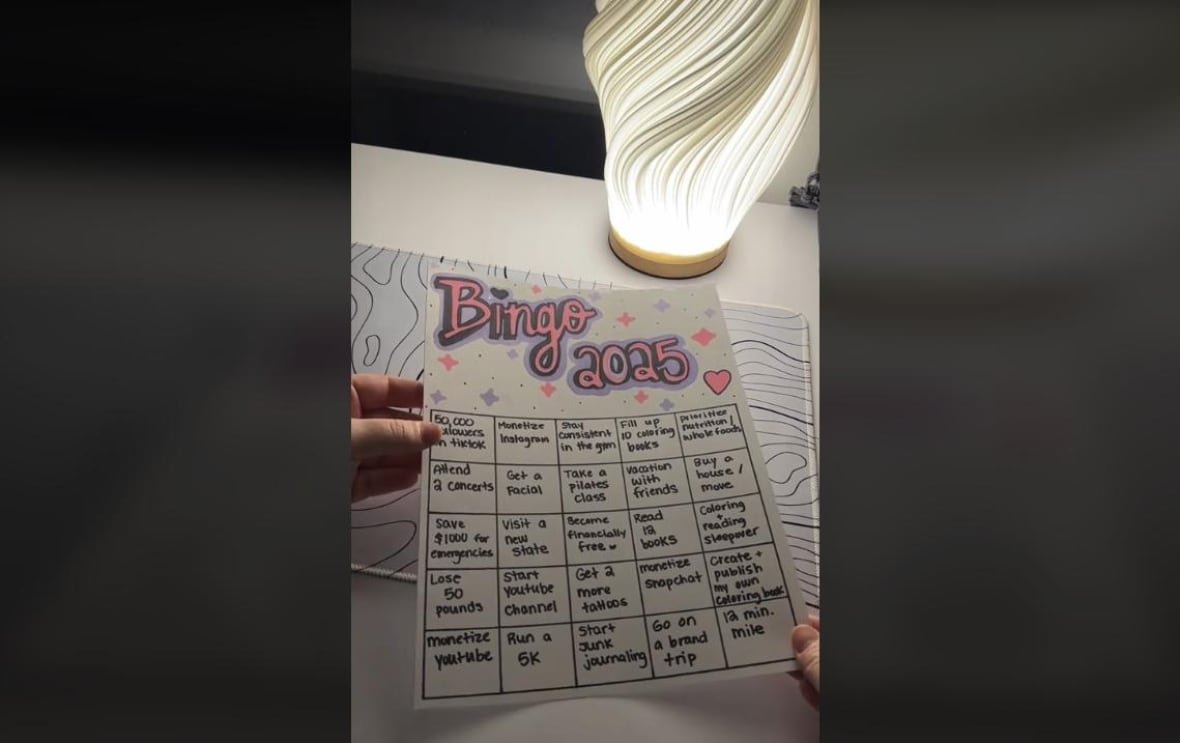 A card that says Bingo 2025